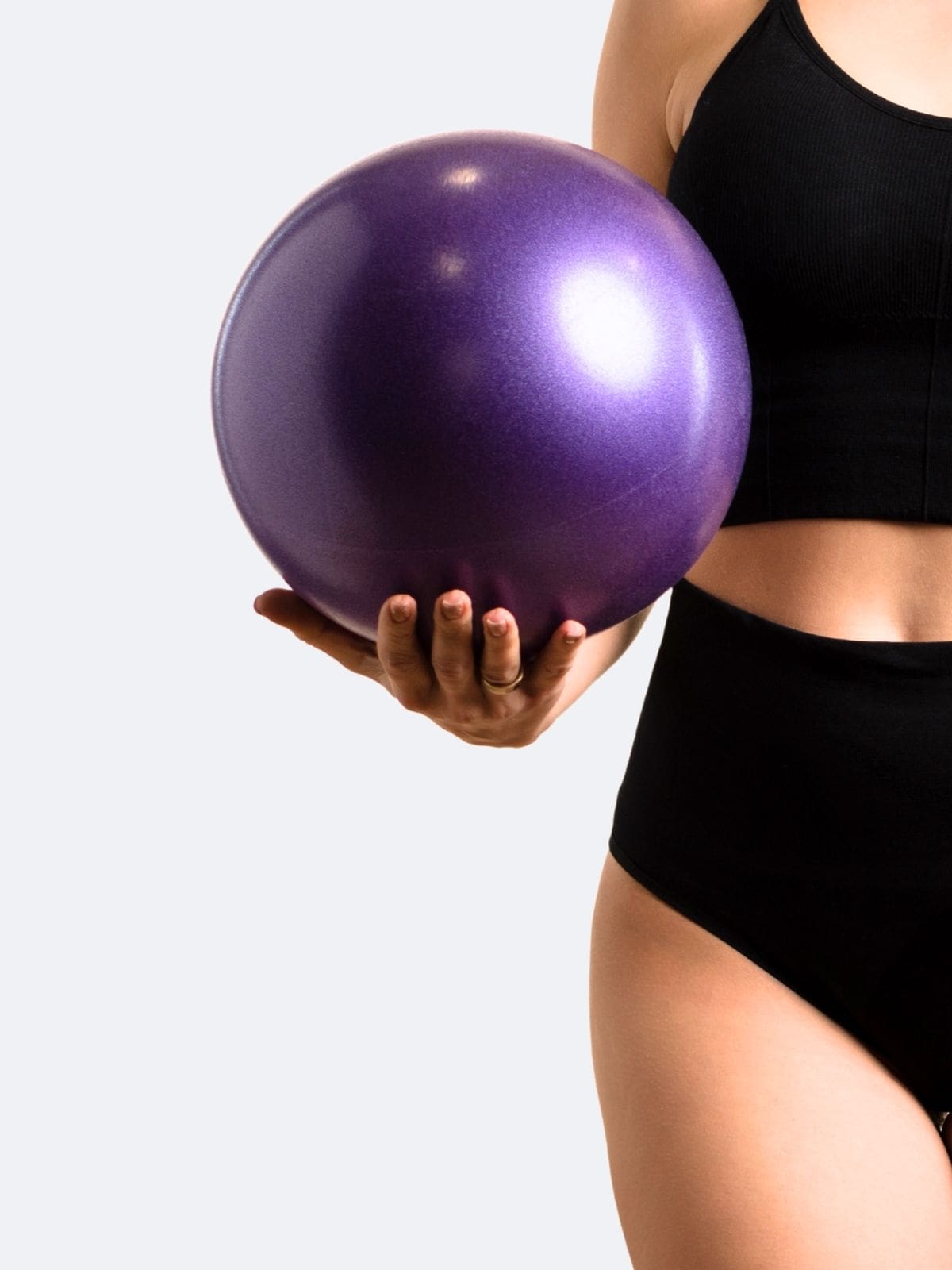 Ballon Pilates mauve 25 cm